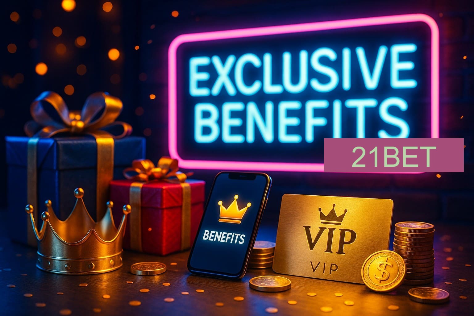 Benefícios do 21BET